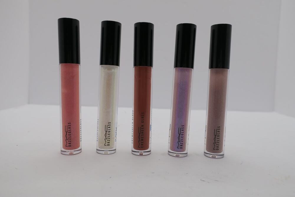 MAC Cosmetics Dazzleglass Cremesheen Lip Gloss Bundle of 5